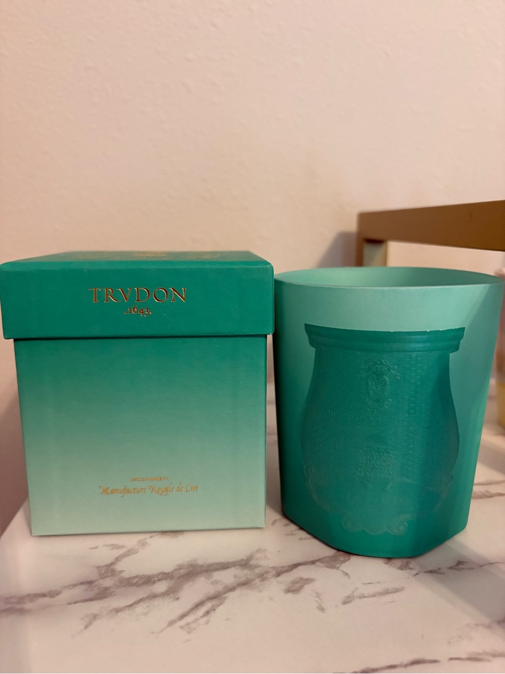Trudon Under The Trees limited edition scented candle cucumber mint